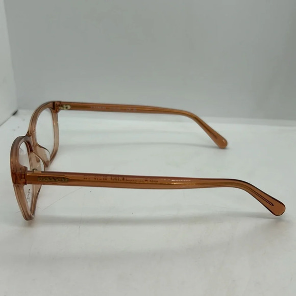 Coach HC6139U Eyeglasses Frames Case RXable 5822 Translucent Saddle NWT - Picture 4 of 8